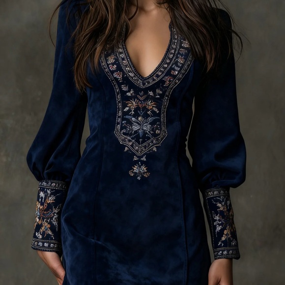 Dresses & Skirts - Elegant Navy Dress